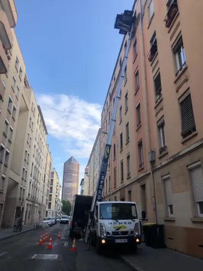 Levage centre-ville Lyon